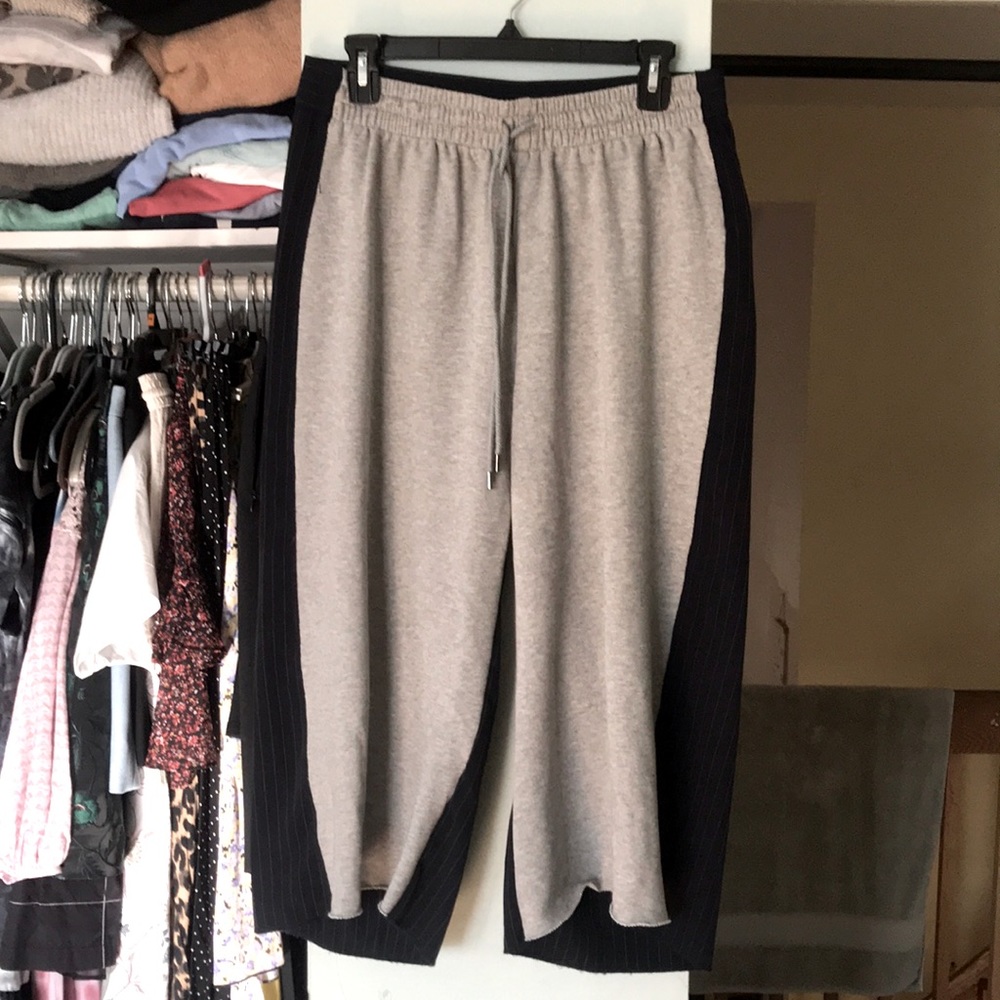 Drawstring wide leg pants size small/medium